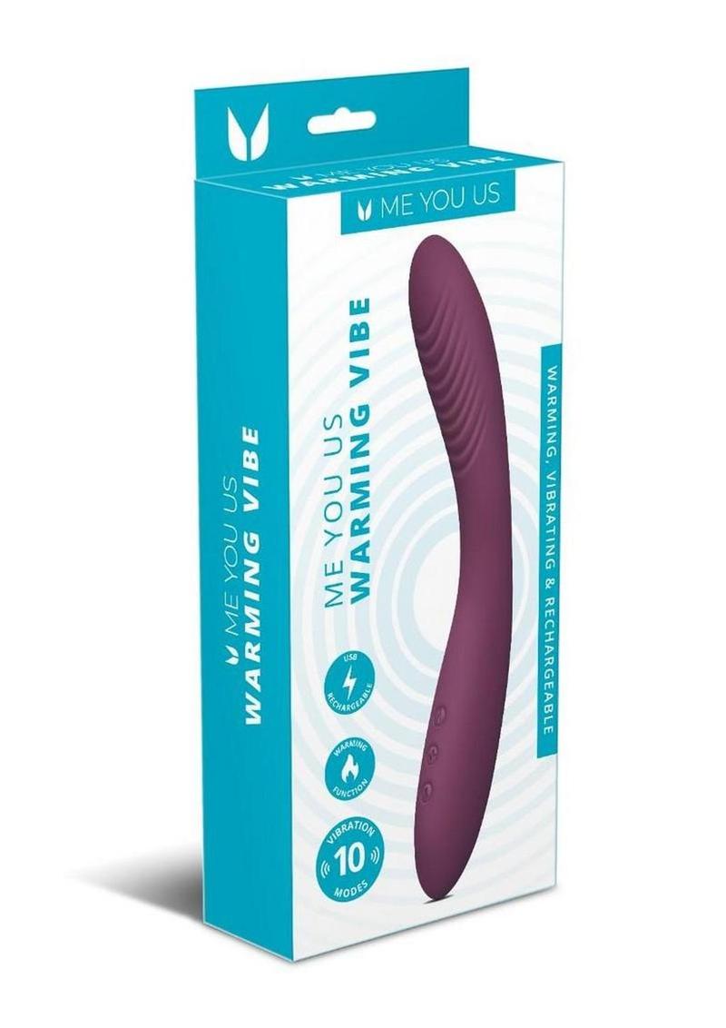 ME YOU US Warming Rechargeable Silicone G-Spot Vibrator