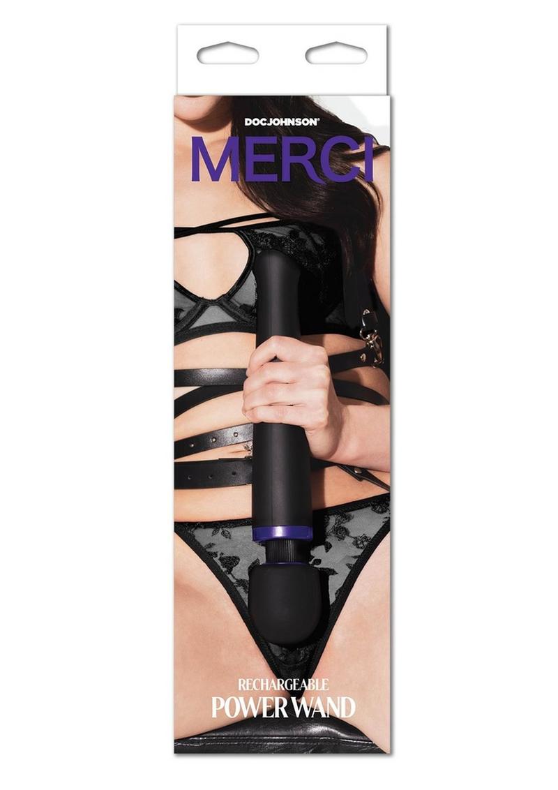 Merci Rechargeable Power Wand Silicone Wand Massager
