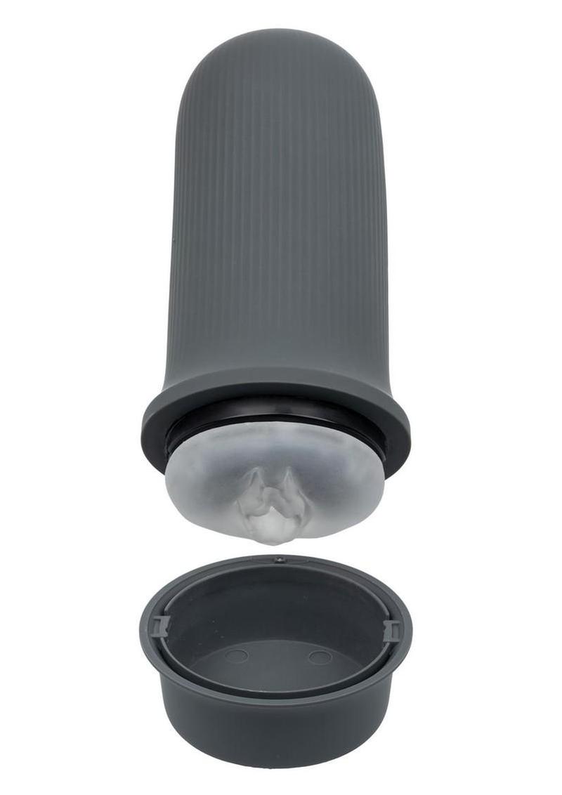 Milk Master Grip-N-Stroke Pussy Rechargeable Silicone Masturbator