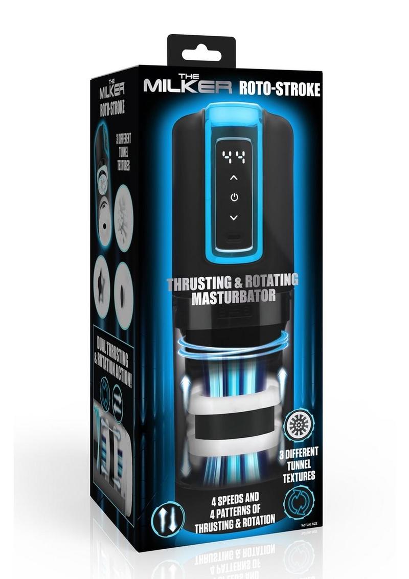 Milker Roto-Stroke Thrusting and Rotating Masturbator