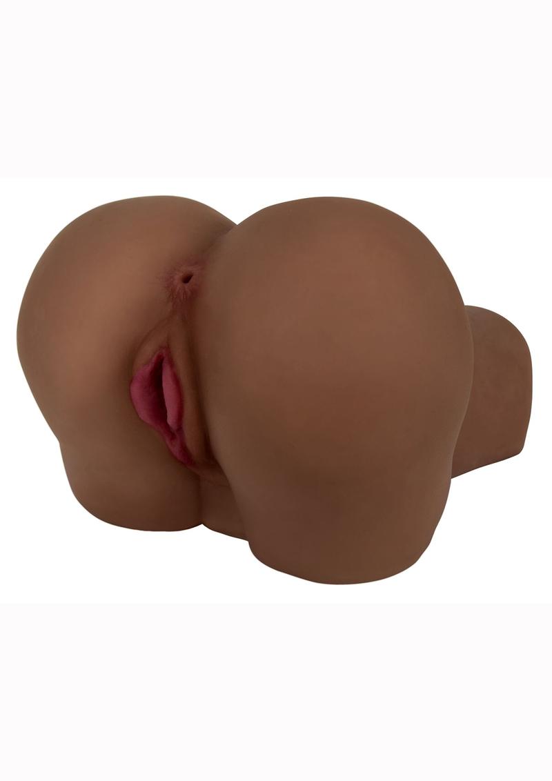 Mistress Paris Vibrating Bioskin Doggie Style Stroker - Pussy and Ass