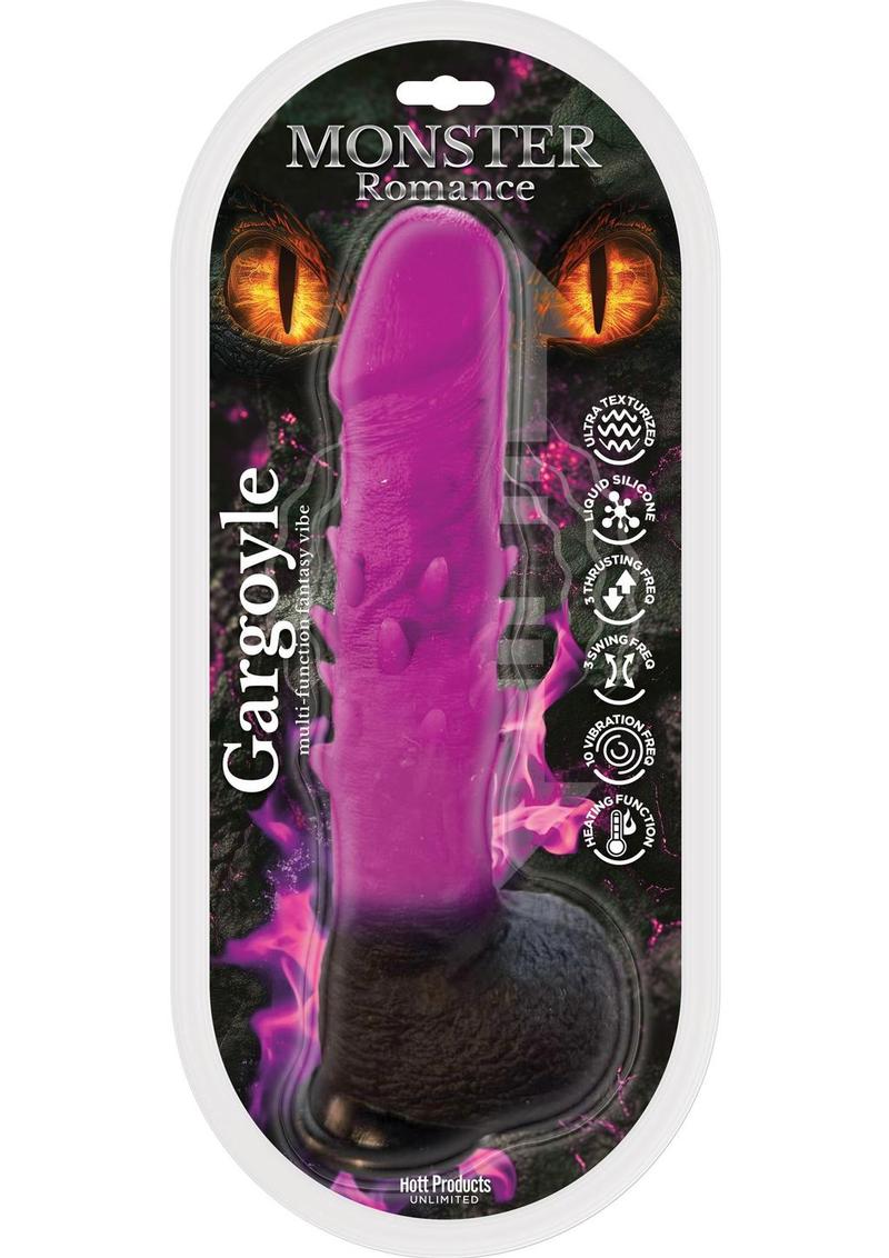 Monster Romance Gargoyle Heating Thrusting Rechargeable Silicone Dildo