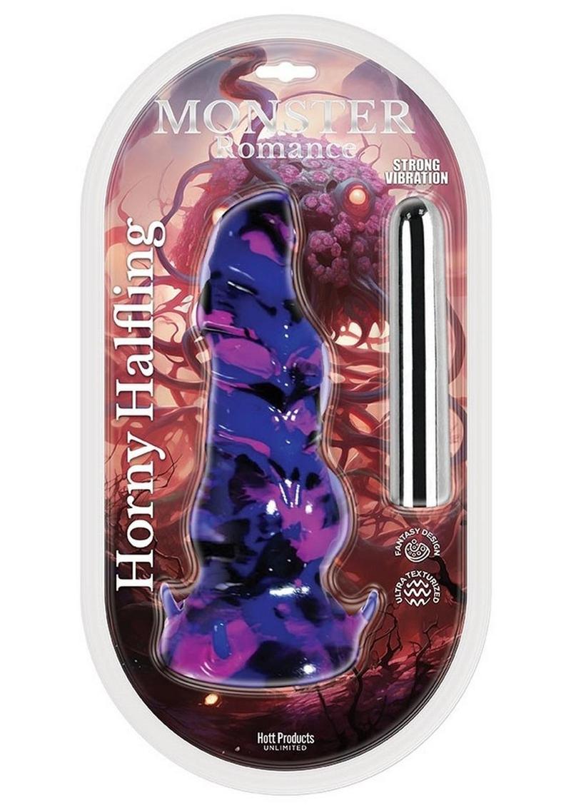 Monster Romance Horny Halfling Rechargeable Silicone Dong