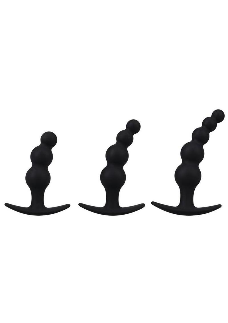 Mood Naughty Beaded Trainer Silicone Anal Plug
