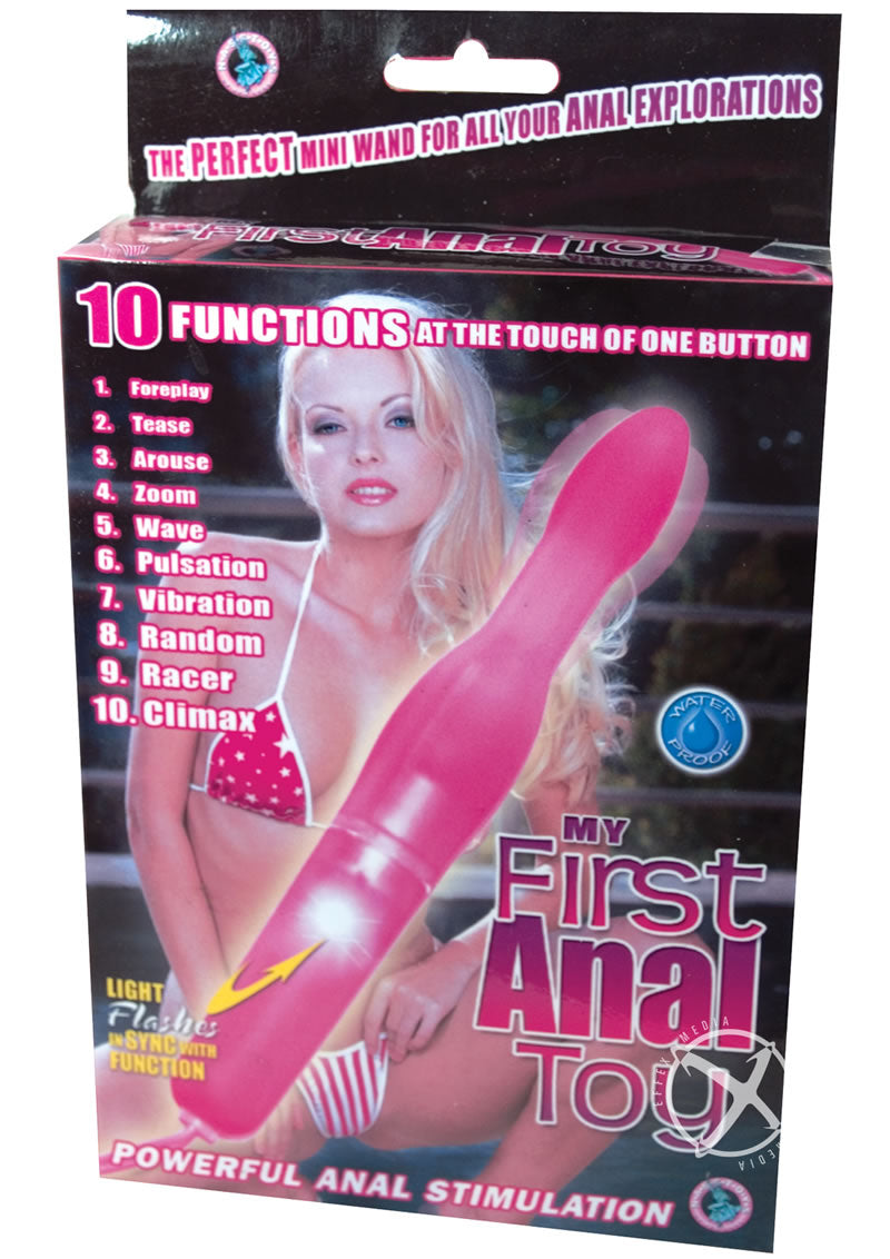 My First Anal Toy Vibrator Min Wand
