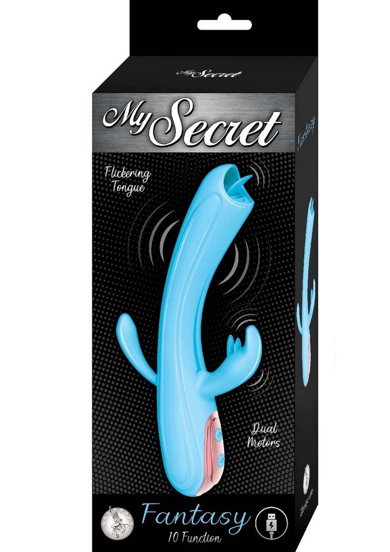 My Secret Fantasy Rechargeable Silicone Flickering Tongue Vibrator
