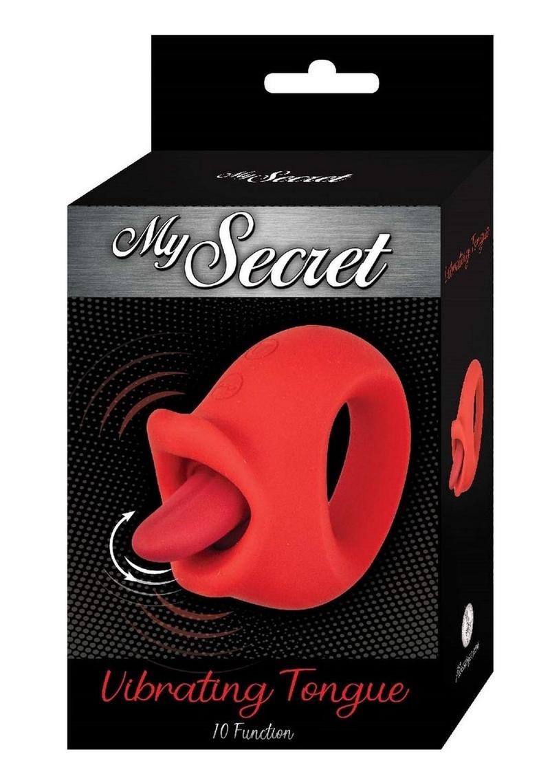 My Secret Vibrating Tongue Rechargeable Silicone Clitoral Stimulator