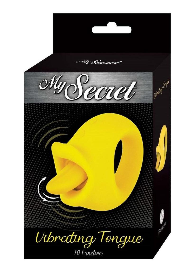 My Secret Vibrating Tongue Rechargeable Silicone Clitoral Stimulator