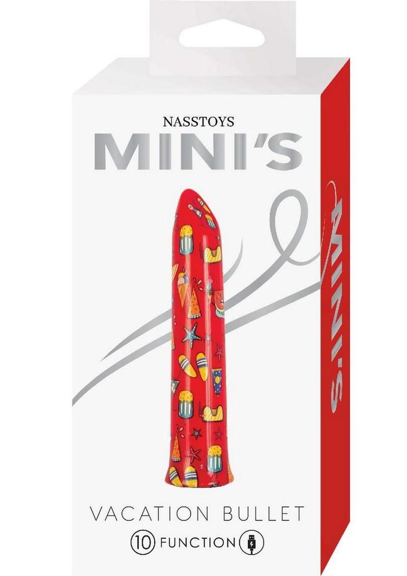 Nasstoys Mini's Vacation Rechargeable Bullet