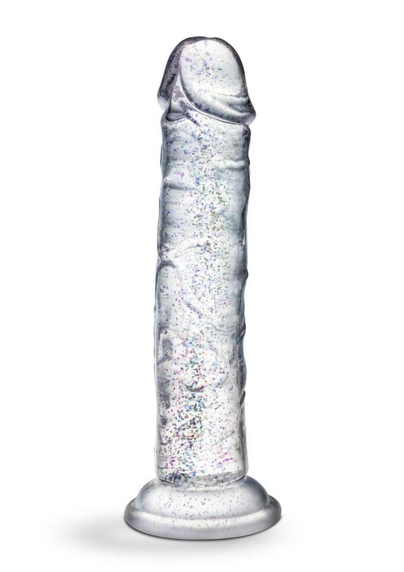 Naturally Yours Glamor Dildo 7in - Sparkling