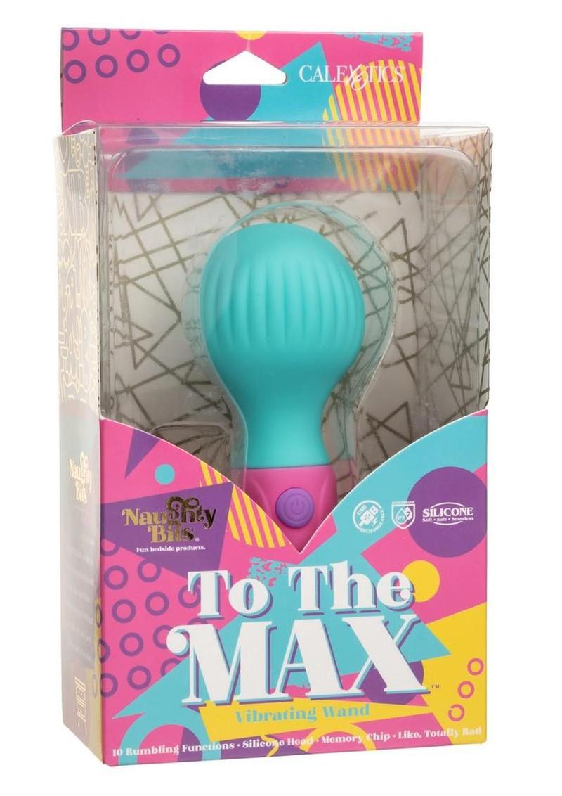 Naughty Bits to The Max Vibrating Rechargeable Silicone Wand