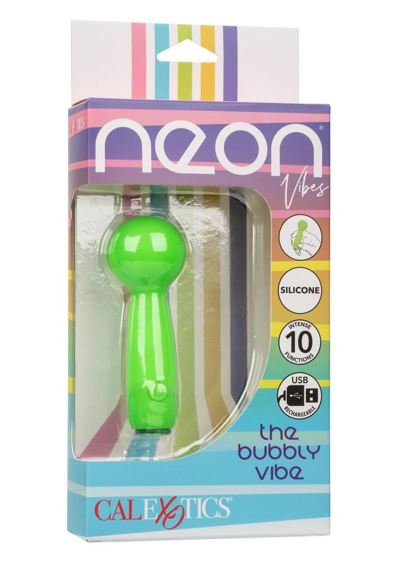 Neon Vibes The Bubbly Vibe Rechargeable Silicone Bullet Vibrator