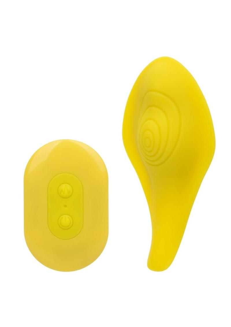 Neon Vibes The Secret Vibe Rechargeable Silicone Vibrator with Remote Control