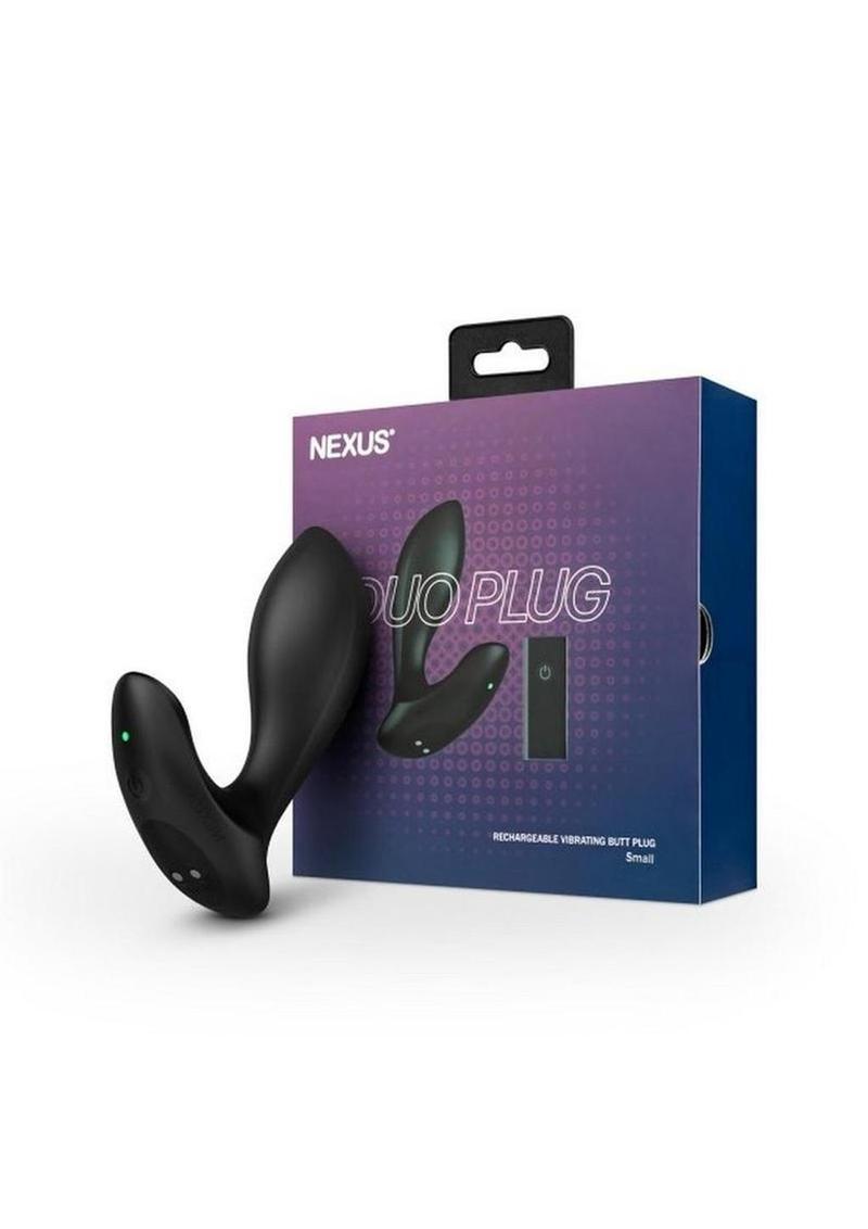 Nexus Duo Rechargeable Silicone Remote Control Beginner Butt Plug