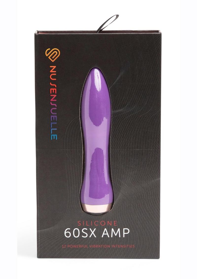 Nu Sensuelle 60sx Amp Silicone Rechargeable Bullet