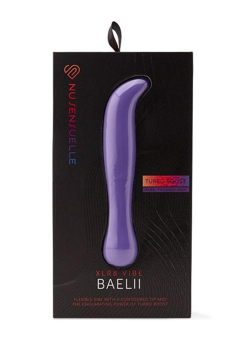 Nu Sensuelle Baelii Xlr8 Rechargeable Silicone G-Spot Vibrator