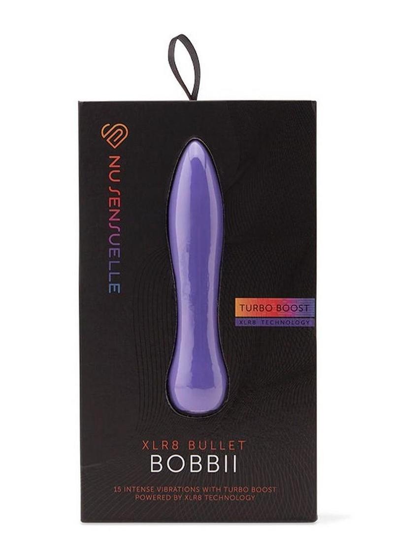 Nu Sensuelle Bobbii Xlr8 Rechargeable Silicone Vibrator