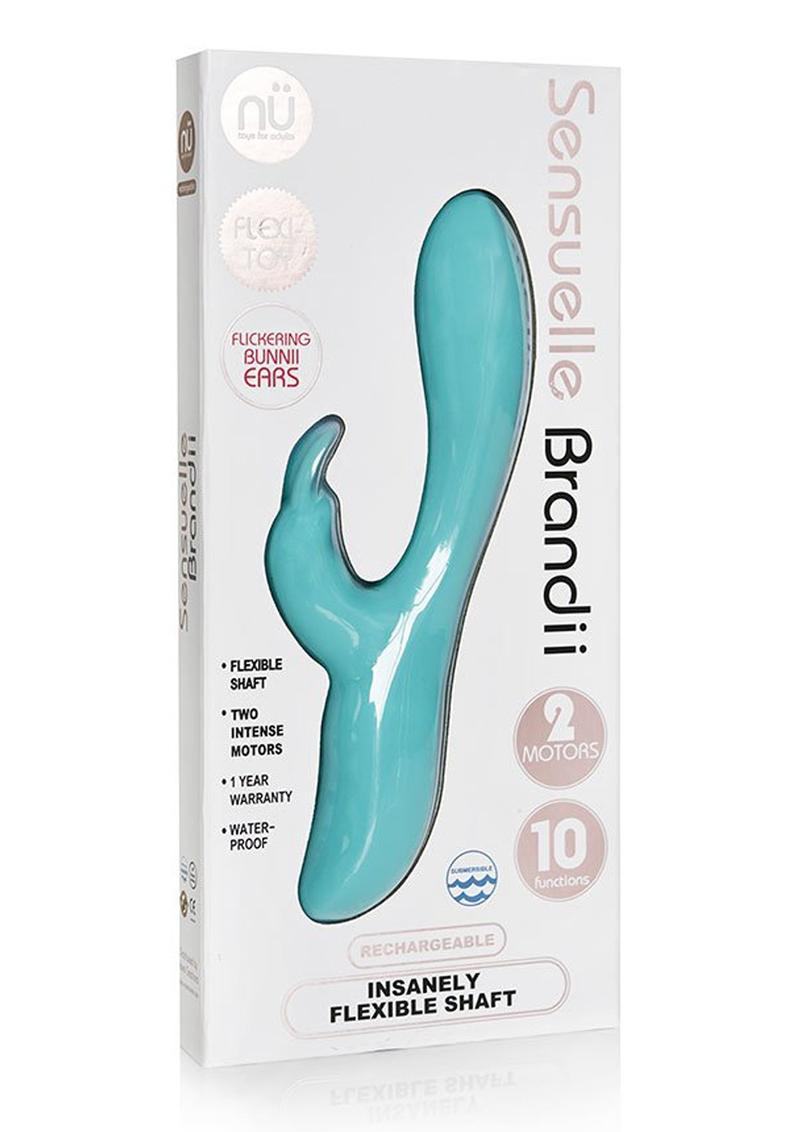 Nu Sensuelle Brandii Rechargeable Silicone G-Spot Rabbit Vibrator