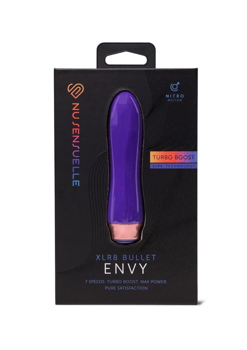 Nu Sensuelle Envy Xlr8 Rechargeable Silicone Bullet with Nitro Motor