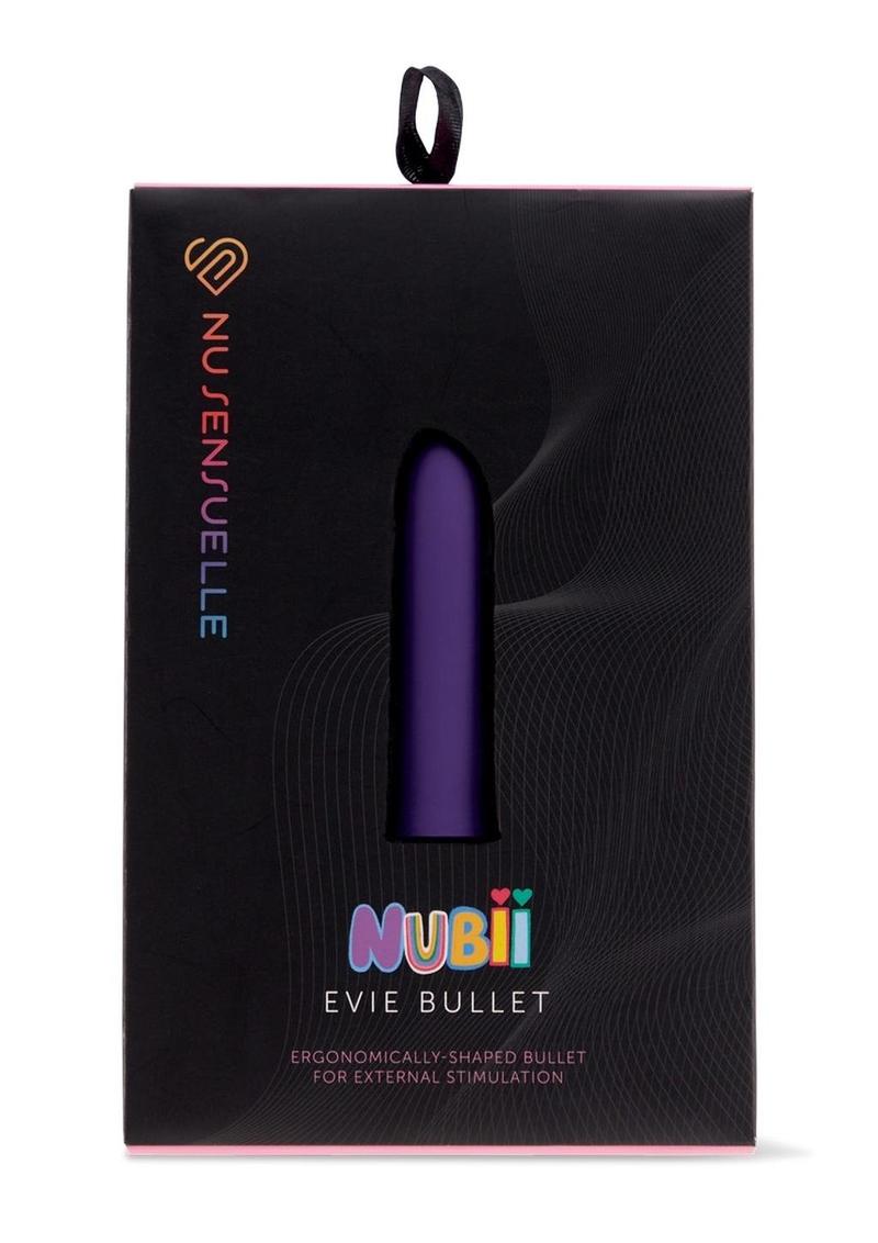 Nu Sensuelle Evie Nubii Rechargeable Silicone Bullet