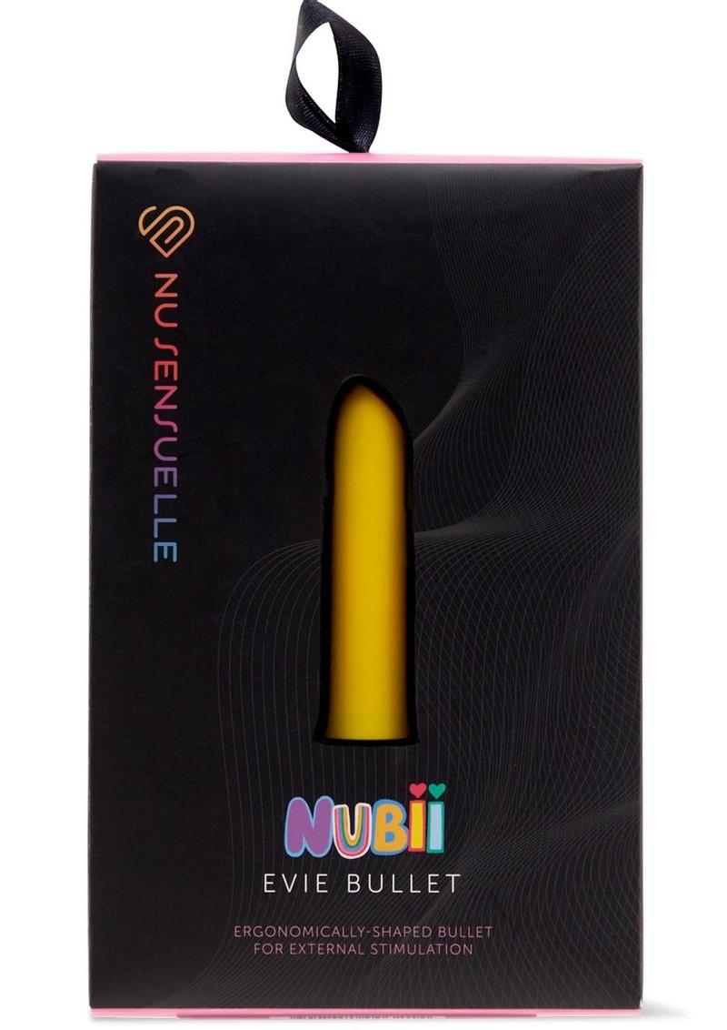 Nu Sensuelle Evie Nubii Rechargeable Silicone Bullet