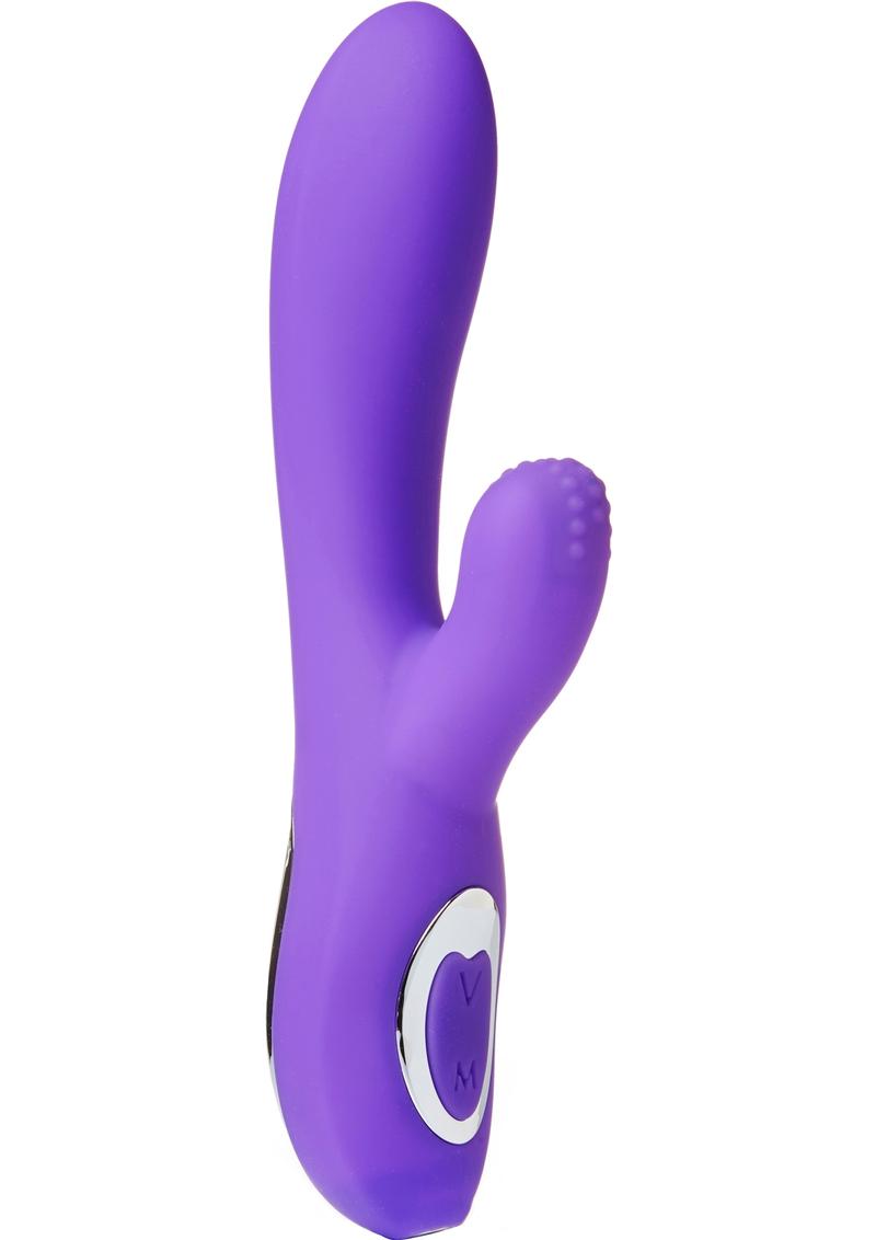 Nu Sensuelle Femme Luxe Rechargeable Silicone Rabbit Vibrator