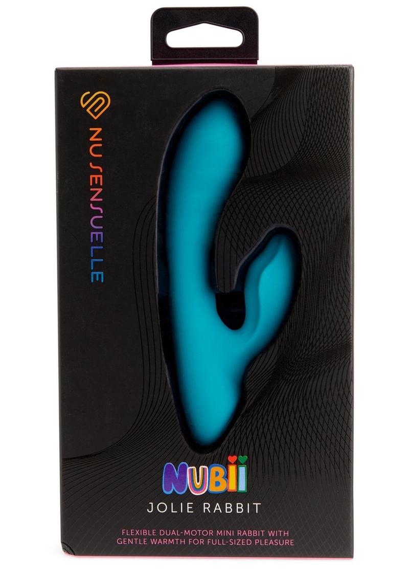 Nu Sensuelle Jolie Nubii Rechargeable Silicone Mini Heating Rabbit