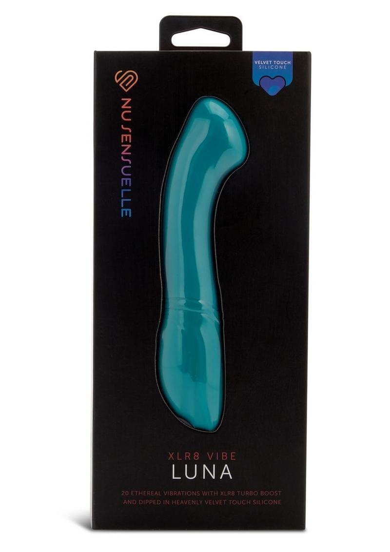 Nu Sensuelle Luna Velvet Touch with Turbo Rechargeable Silicone Vibrator