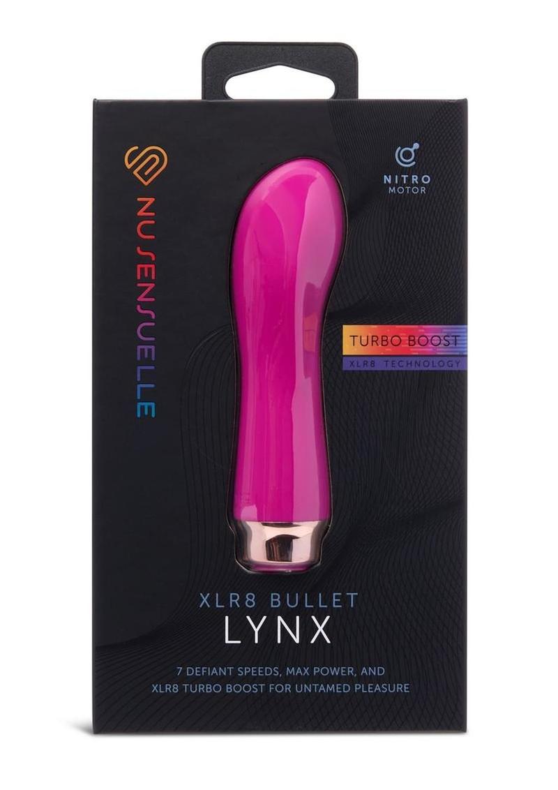 Nu Sensuelle Lynx Rechargeable Silicone Bullet with Nitro Motor