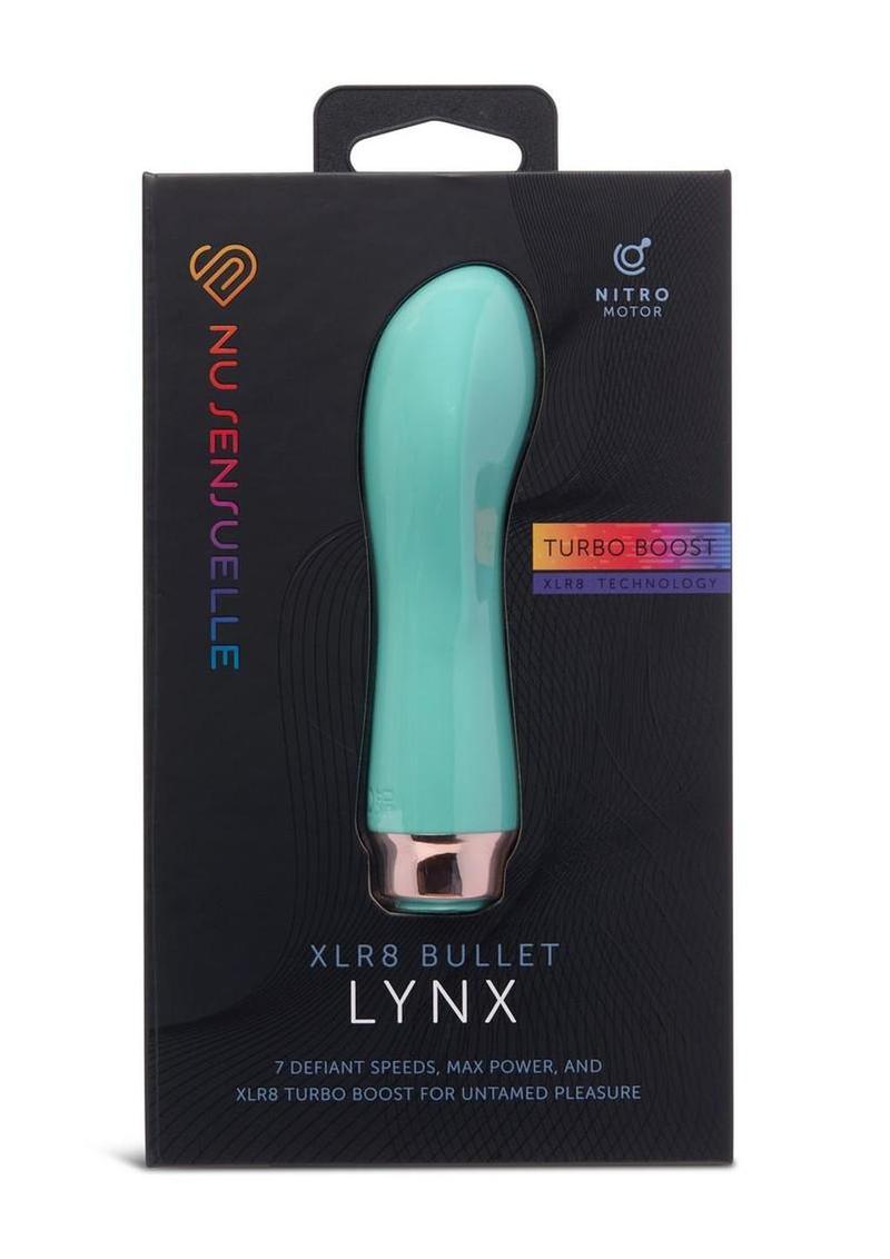 Nu Sensuelle Lynx Rechargeable Silicone Bullet with Nitro Motor