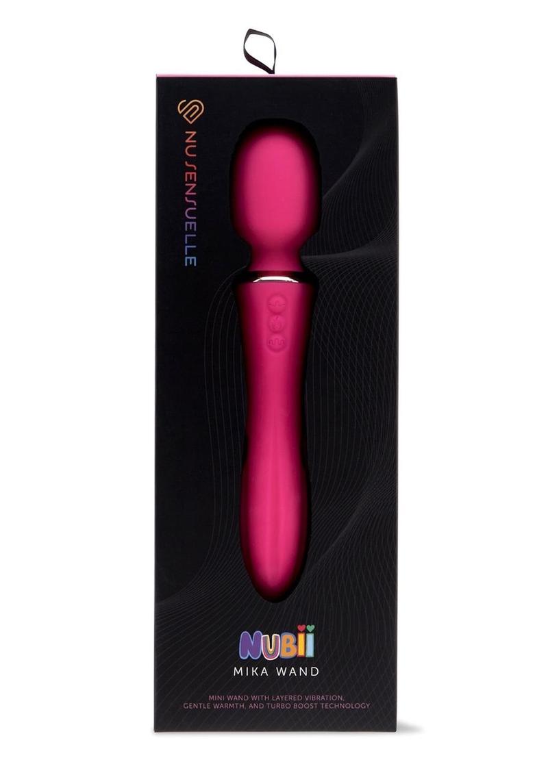 Nu Sensuelle Mika Nubii Rechargeable Silicone Mini Wand