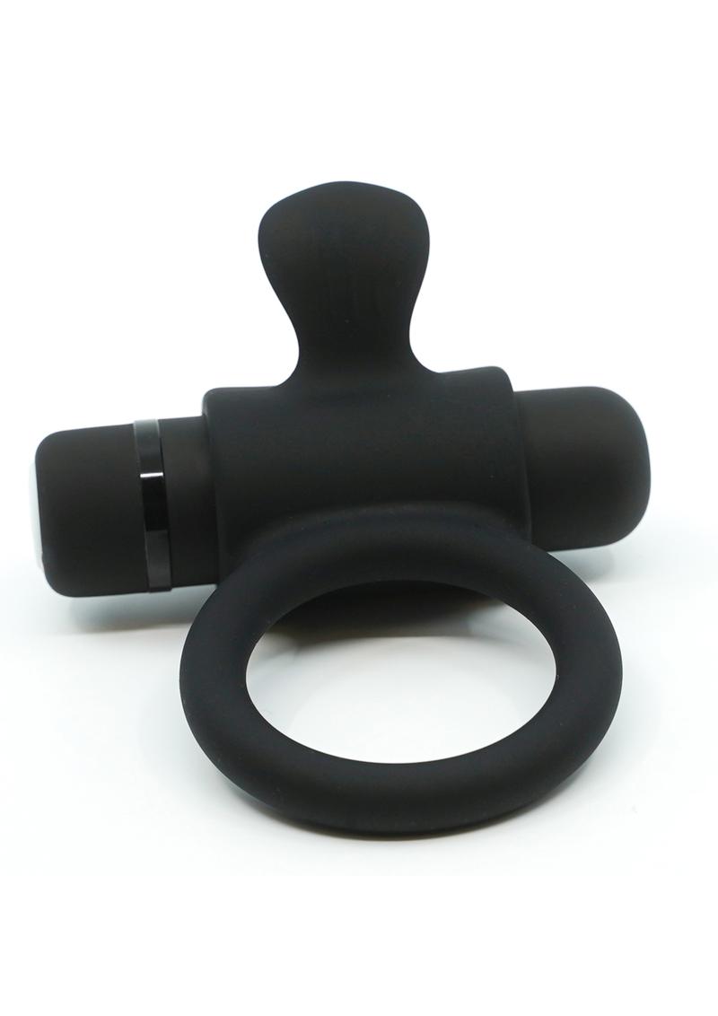 Nu Sensuelle Silicone Bullet Ring Rechargeable Vibrating Cock Ring