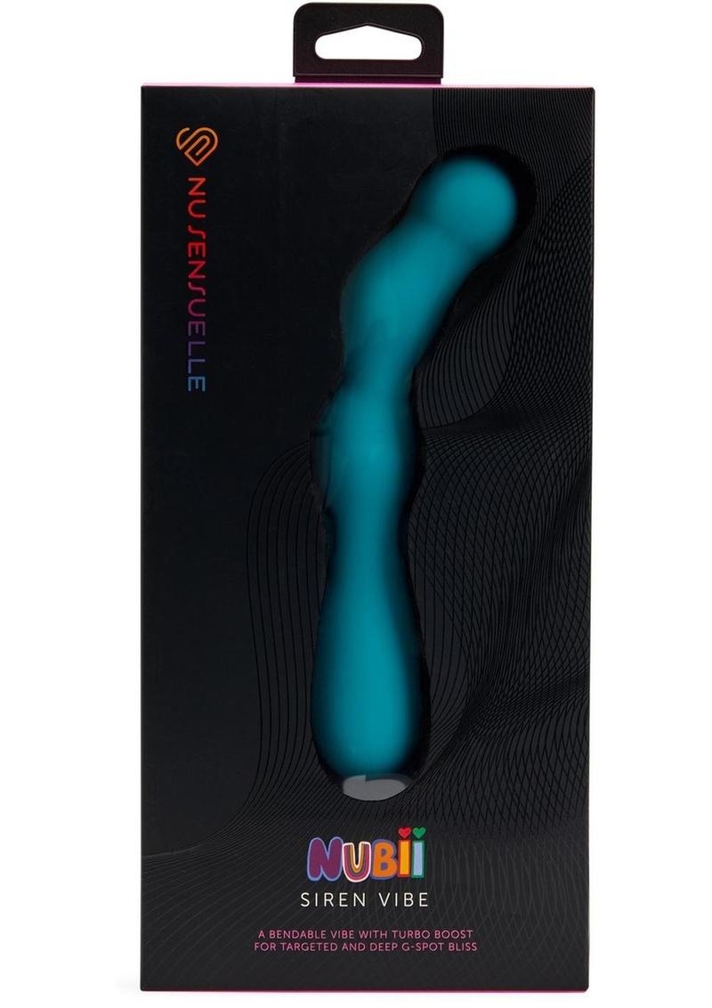 Nu Sensuelle Siren Nubii Bendable Rechargeable Silicone G-Spot Vibe