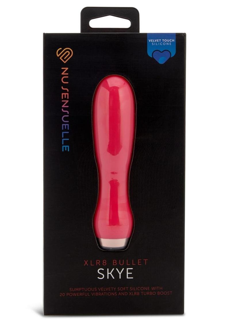 Nu Sensuelle Skye Velvet Touch with Turbo Rechargeable Silicone Bullet