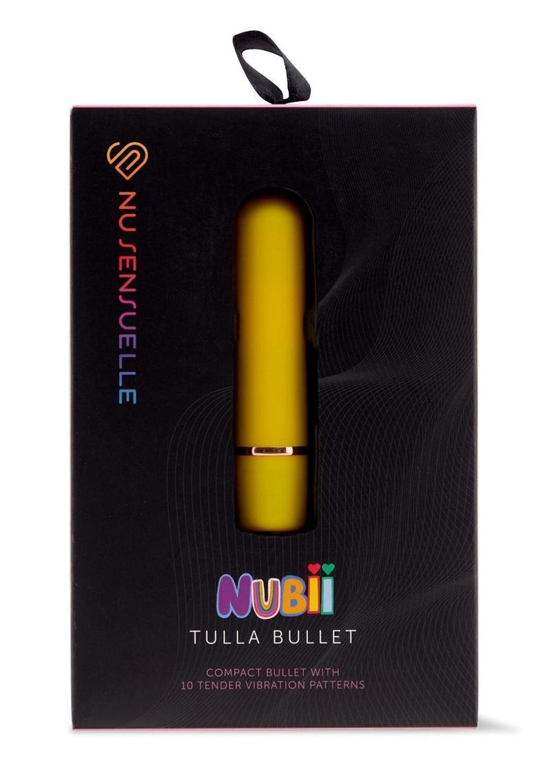 Nu Sensuelle Tulla Nubii Rechargeable Silicone Bullet