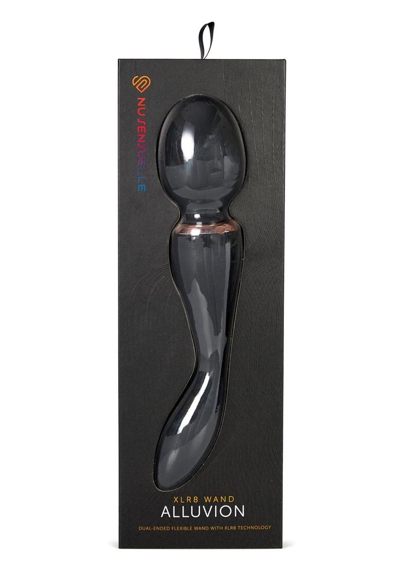 Nu Sensuelle Xlr8 Alluvion Silicone Rechargeable Wand Massager