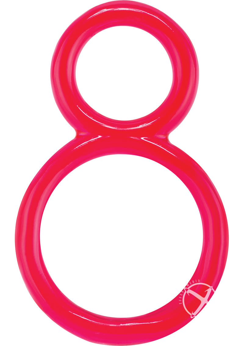 Ofinity Super Stretchy Double Silicone Cock Ring Waterproof
