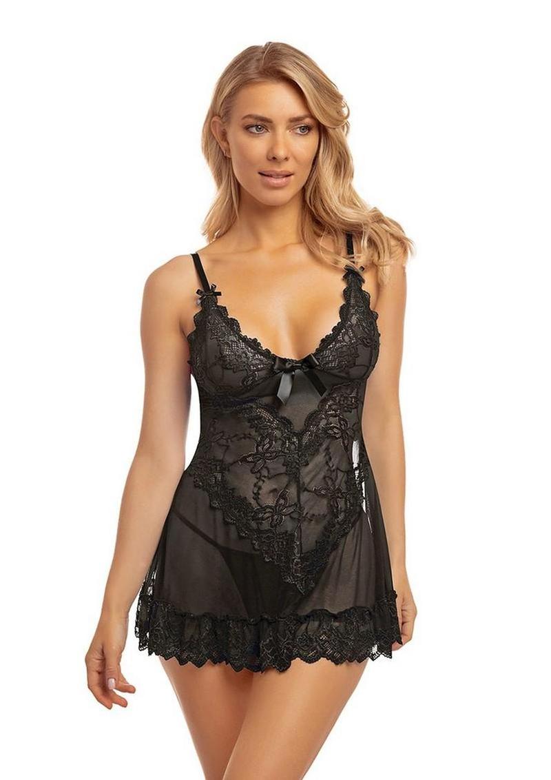 Oh LA LA Cheri Valentine Babydoll