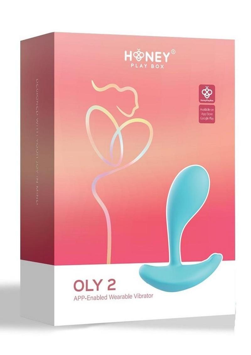 Oly 2 Pressure Sensing App Enabled Wearable Rechargeable Silicone Clit and G-Spot Vibrator