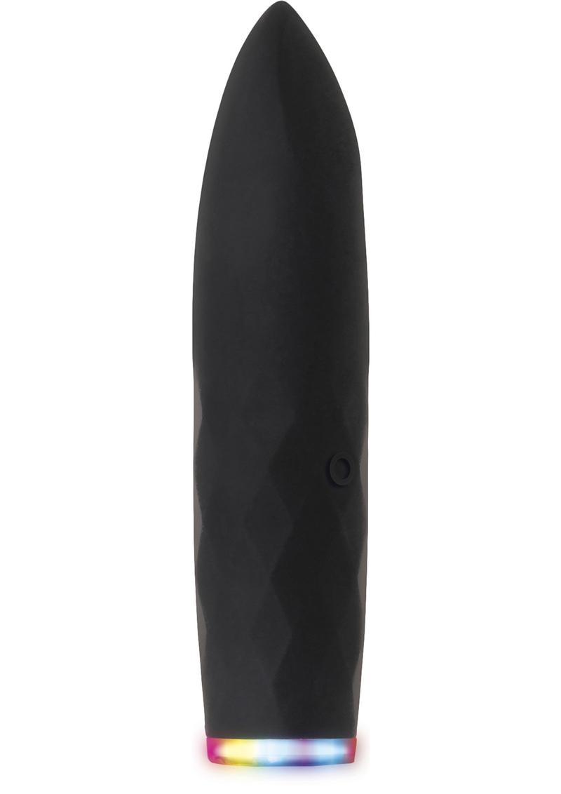 On The Spot Rechargeable Silicone Light Up Bullet Vibrator
