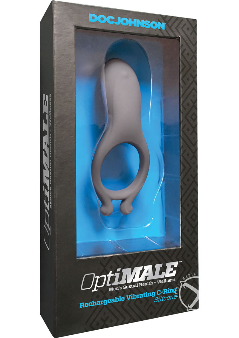 Optimale Rechargeable Silicone Vibrating Cock Ring