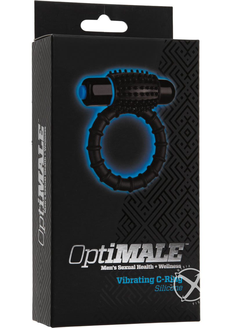 Optimale Silicone Vibrating Cock Ring with Bullet