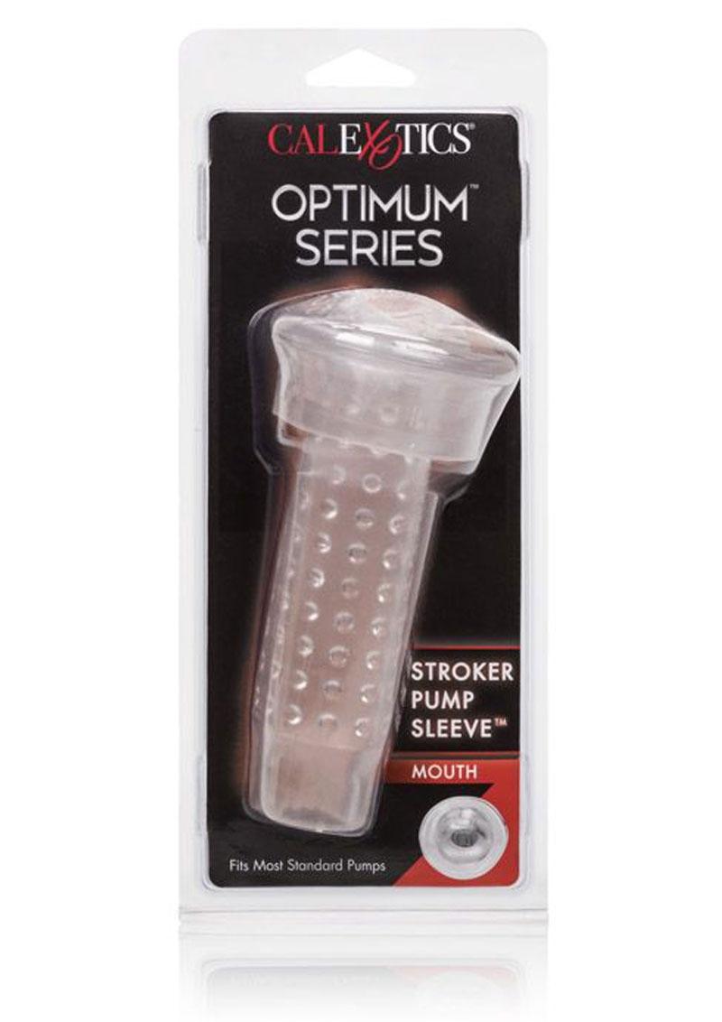 Optimum Series Stroker Pump Sleeve Masturbator - Mouth