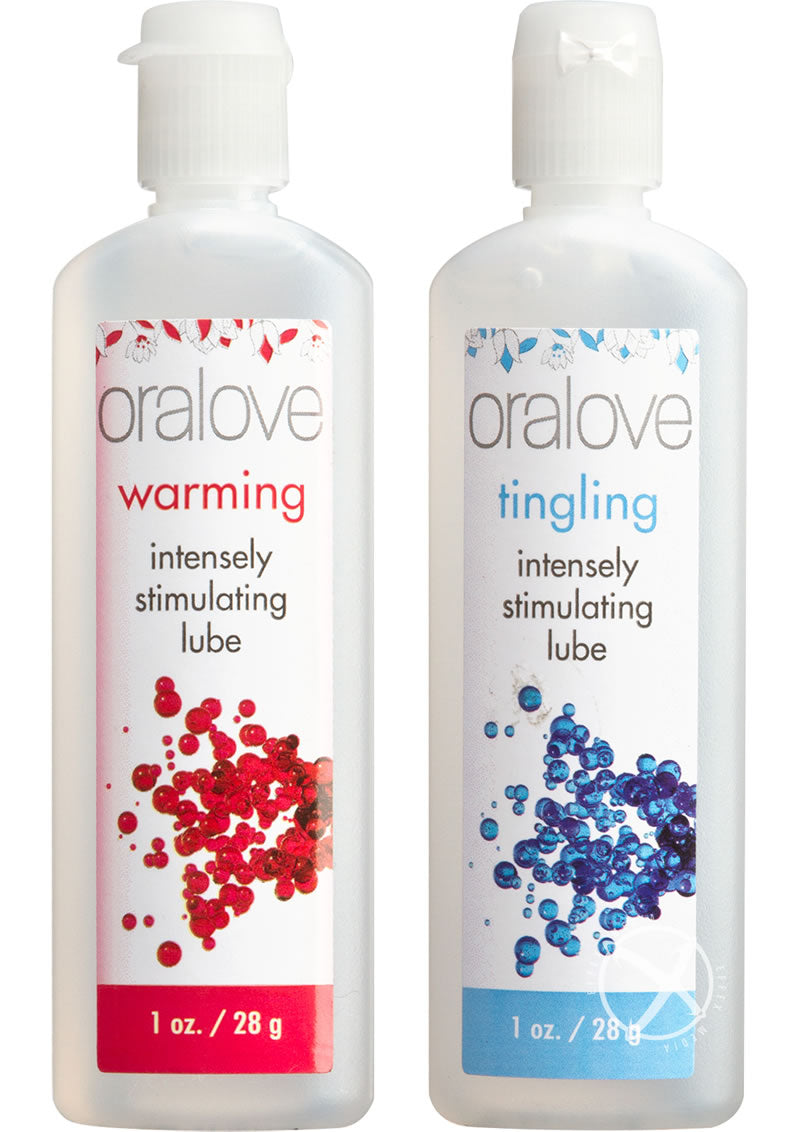 Oralove Dynamic Duo Lickable Warming and Tingling Lubricant
