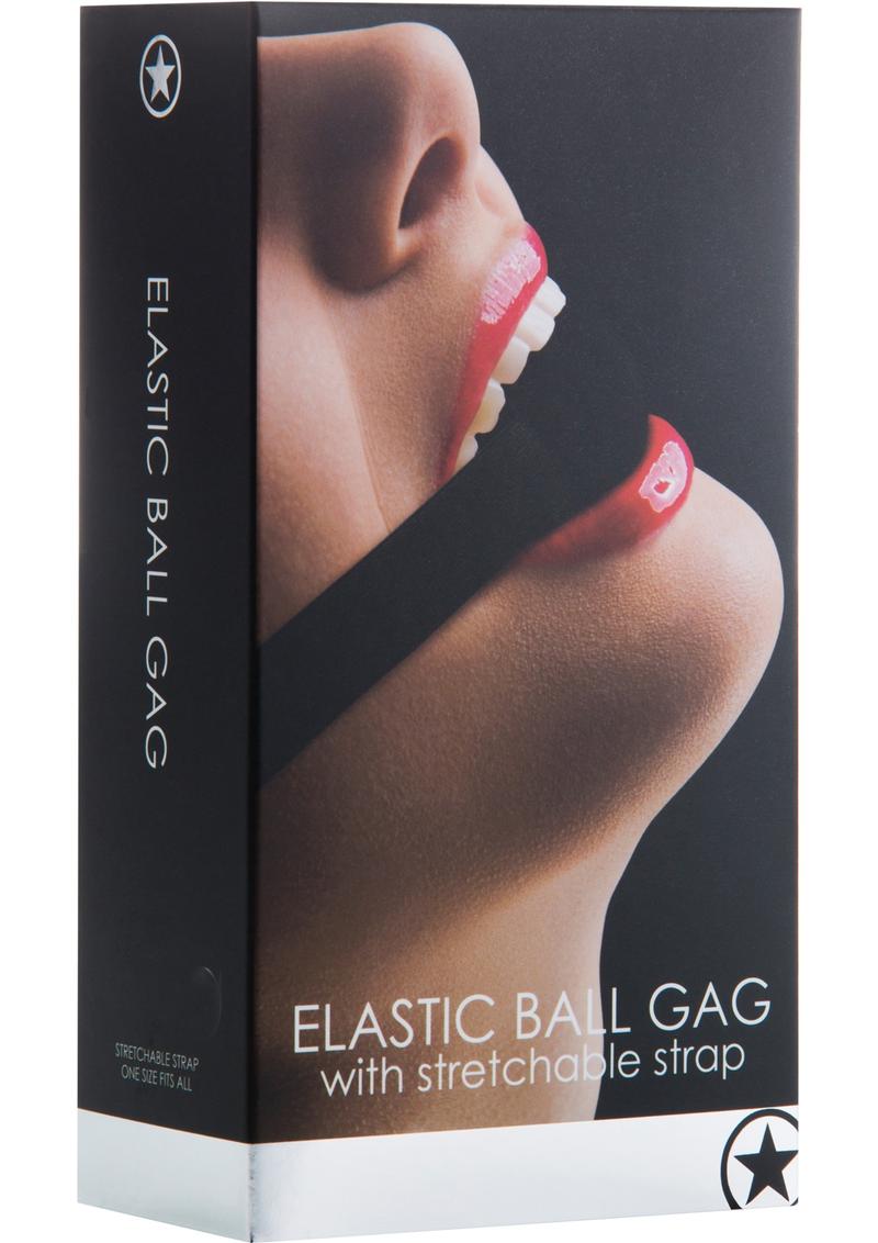 Ouch Elastic Ball Gag with Stretchable Strap