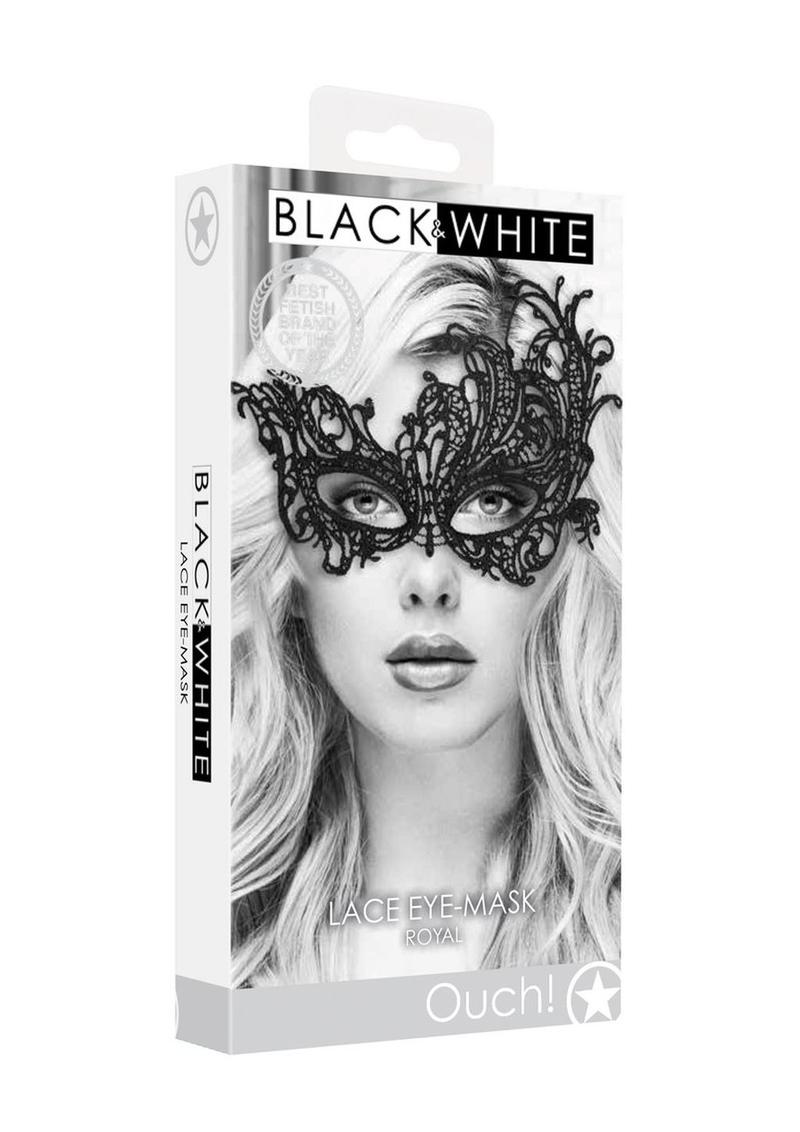Ouch! Lace Eye-Mask Royal