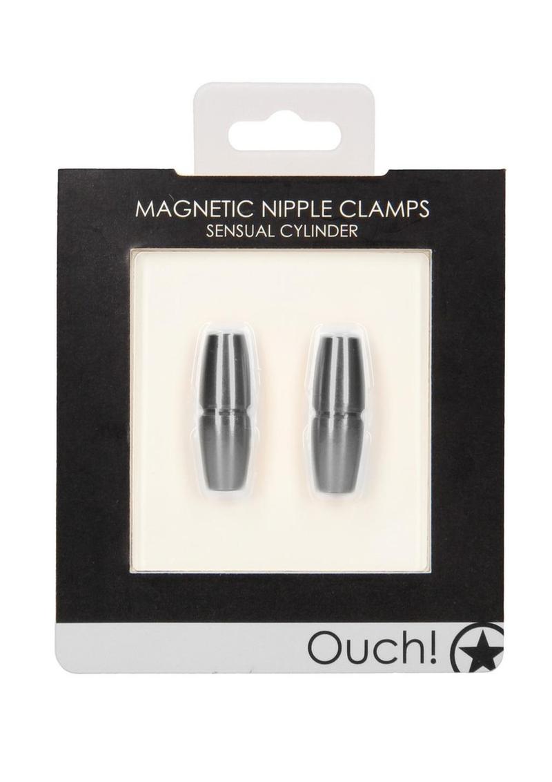 Ouch! Magnetic Nipple Clamps Sensual Cylinder