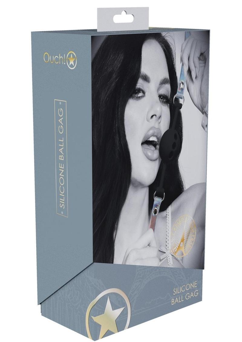 Ouch! Paris Collection Silicone Ball Gag