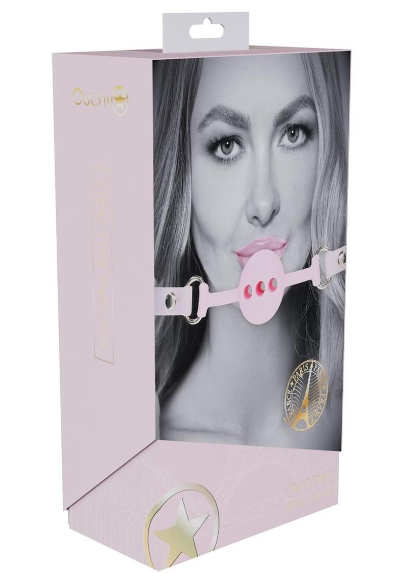 Ouch! Paris Collection Silicone Ball Gag