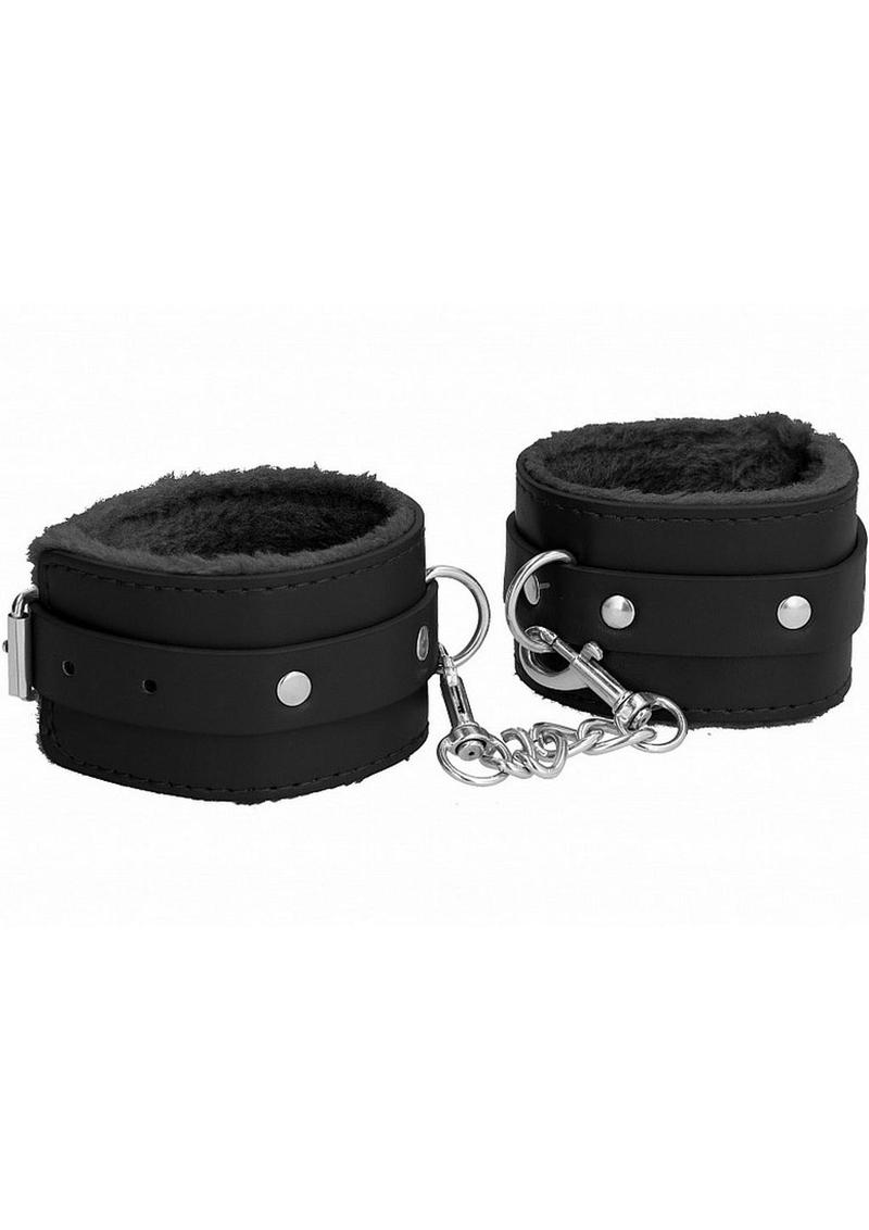 Ouch! Plush Leather Wrist Cuff